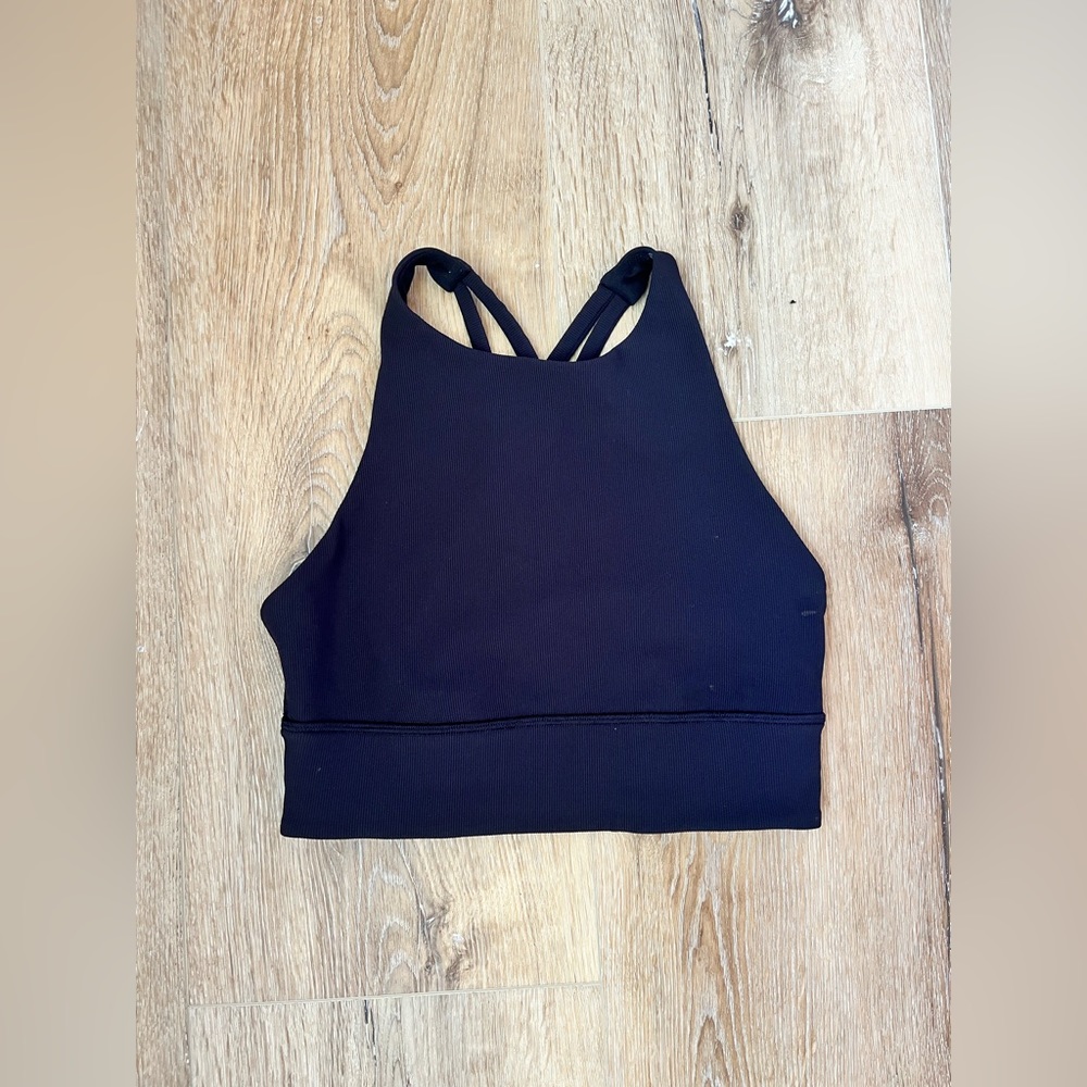 🖤Black Lululemon Ribbed Bra🖤